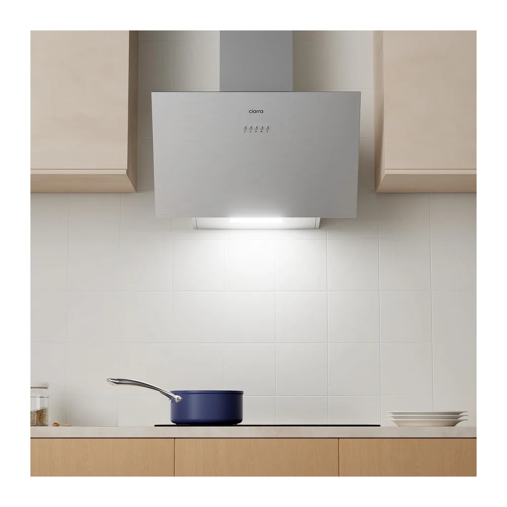 CIARRA CBCS6762A A+++ Kopffreie Schräghaube Dunstabzugshaube 60 cm Umluft [Energieklasse A+++] — 5