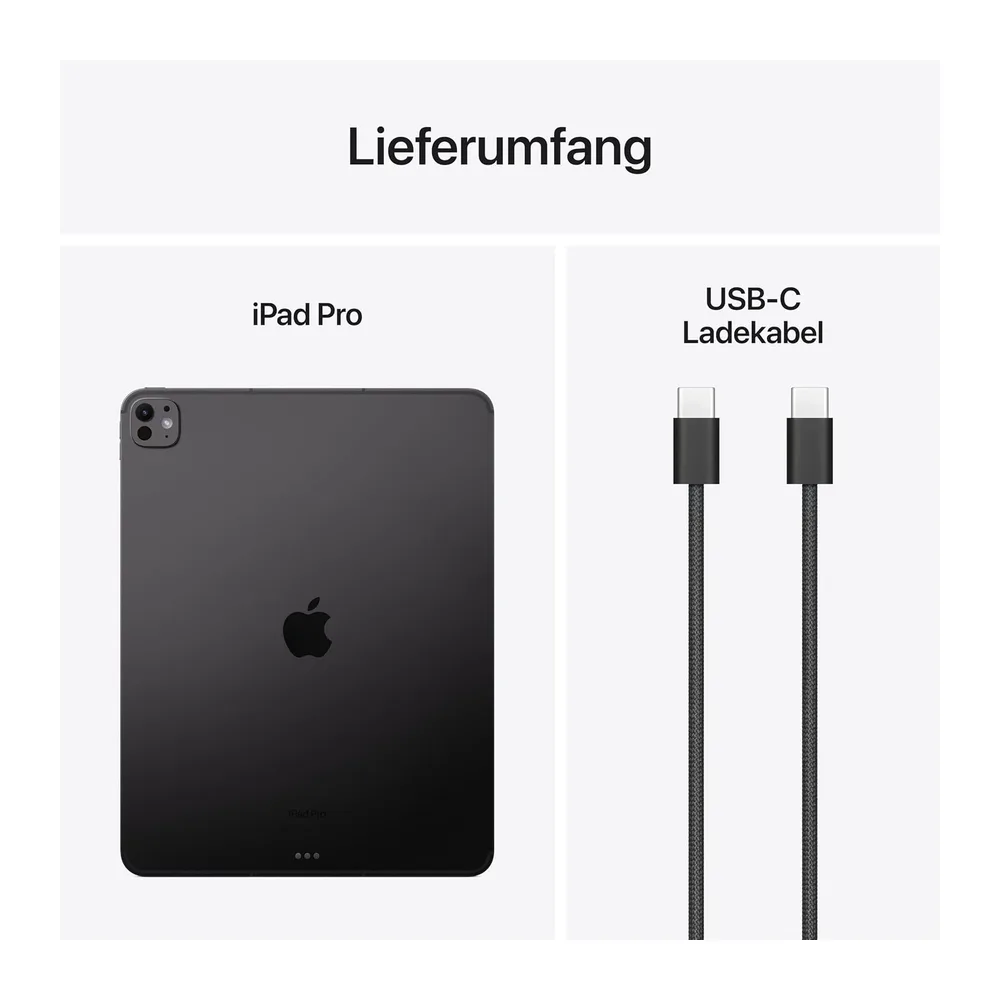 Apple 2024 iPad Pro (13-Zoll, Wi-Fi, 256GB) Space Schwarz (Generalüberholt) — 5