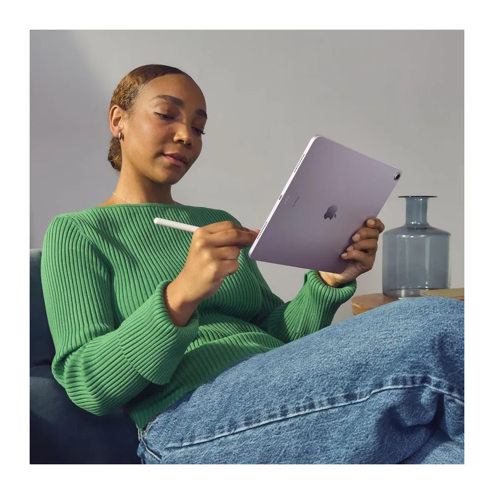 Apple 2024 iPad Air (13-Zoll, Wi-Fi + Zellulär, 128GB) Blau (Generalüberholt) — 5