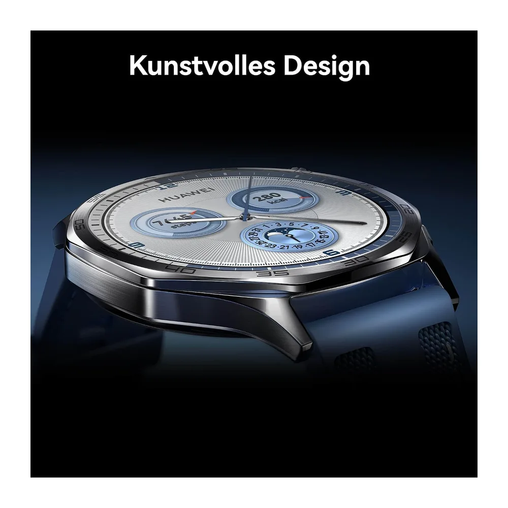 HUAWEI Watch GT 5 Smartwatch, GPS Fitnessuhr, 46 mm, Schwarz — 3