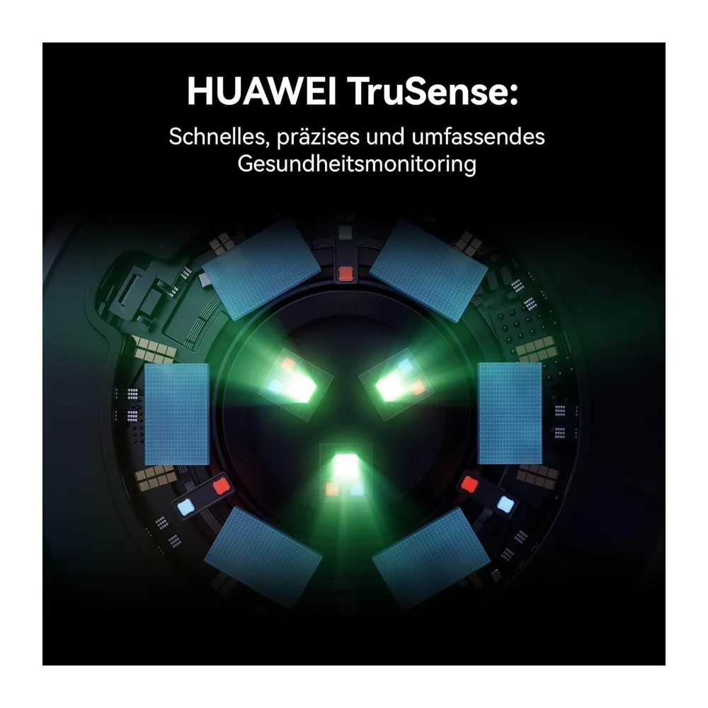 HUAWEI Watch GT 5 Smartwatch, GPS Fitnessuhr, 46 mm, Schwarz — 5
