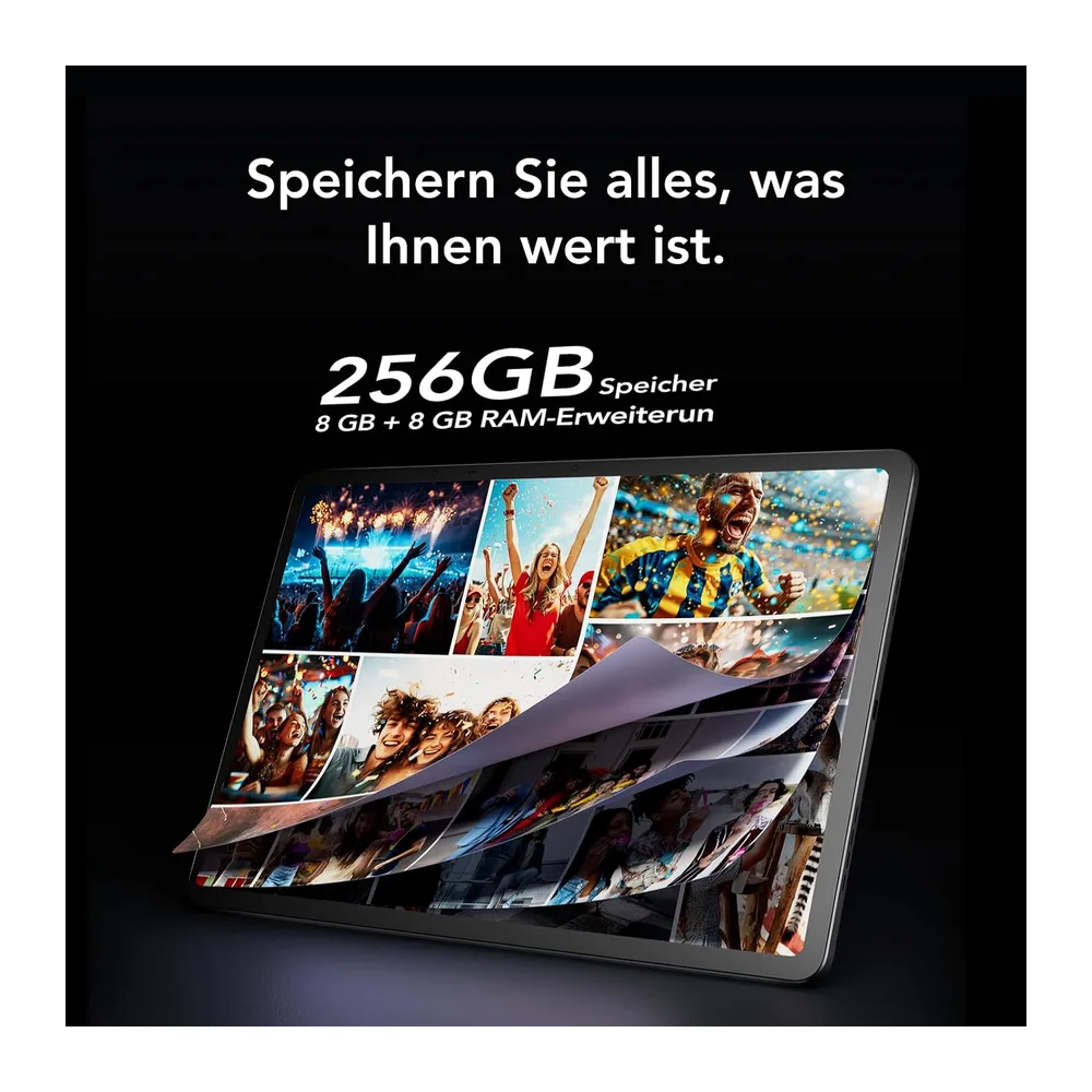 TCL NXTPAPER 14 Tablet, 14,3" 2.4K NXTPAPER Display, 256GB Speicher, 8GB RAM (+8GB RAM-Erweiterung), — 5