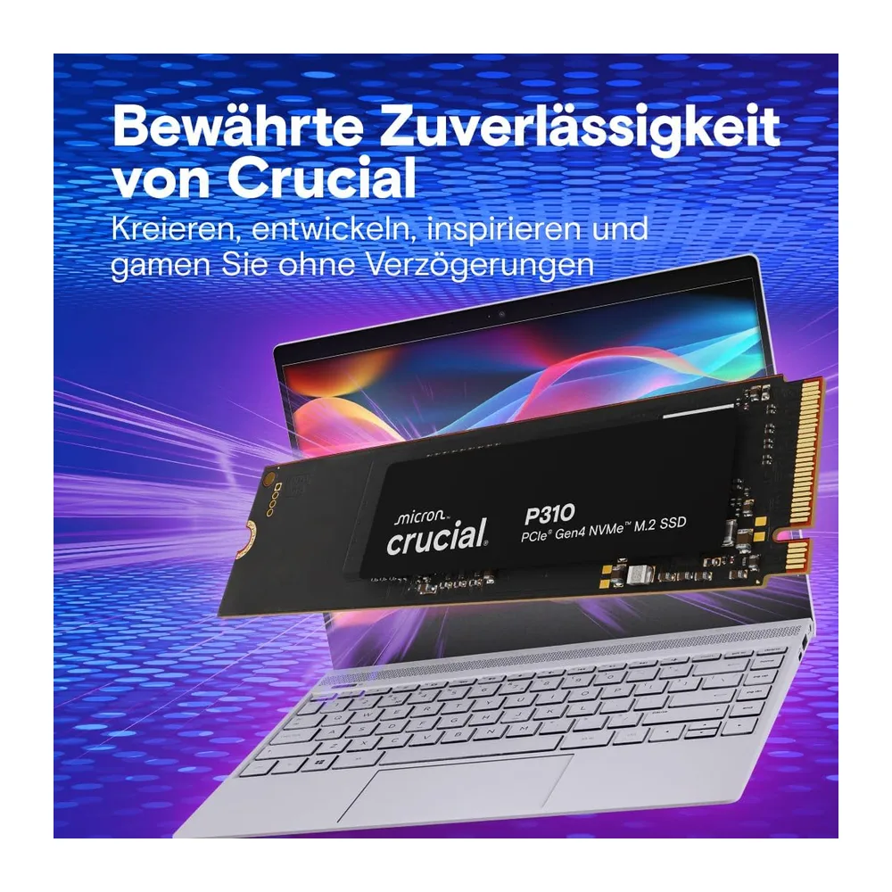 Crucial P310 SSD 1TB M.2 2280 PCIe Gen4 NVMe — 6