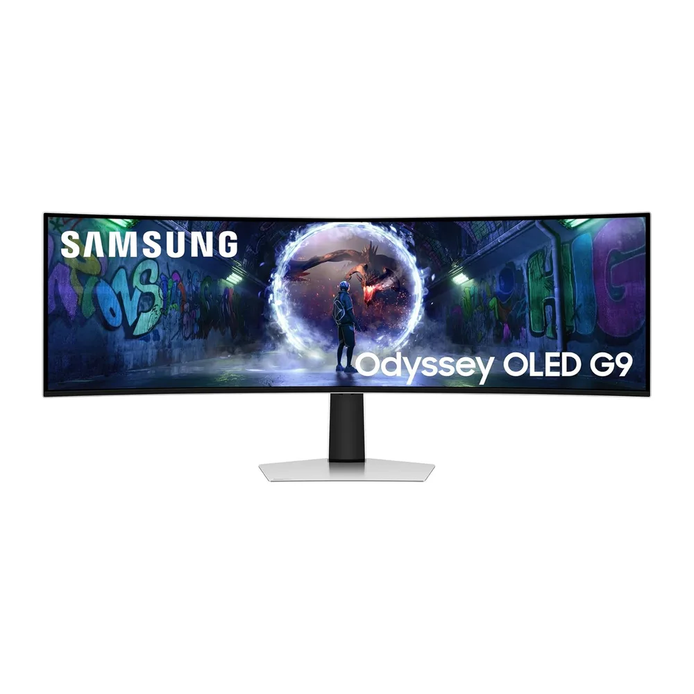 Samsung 49 Zoll Odyssey OLED G9 G93SD, DQHD (5.120 x 1.440), Gaming Monitor, PC Bildschirm, 240 Hz, OLED