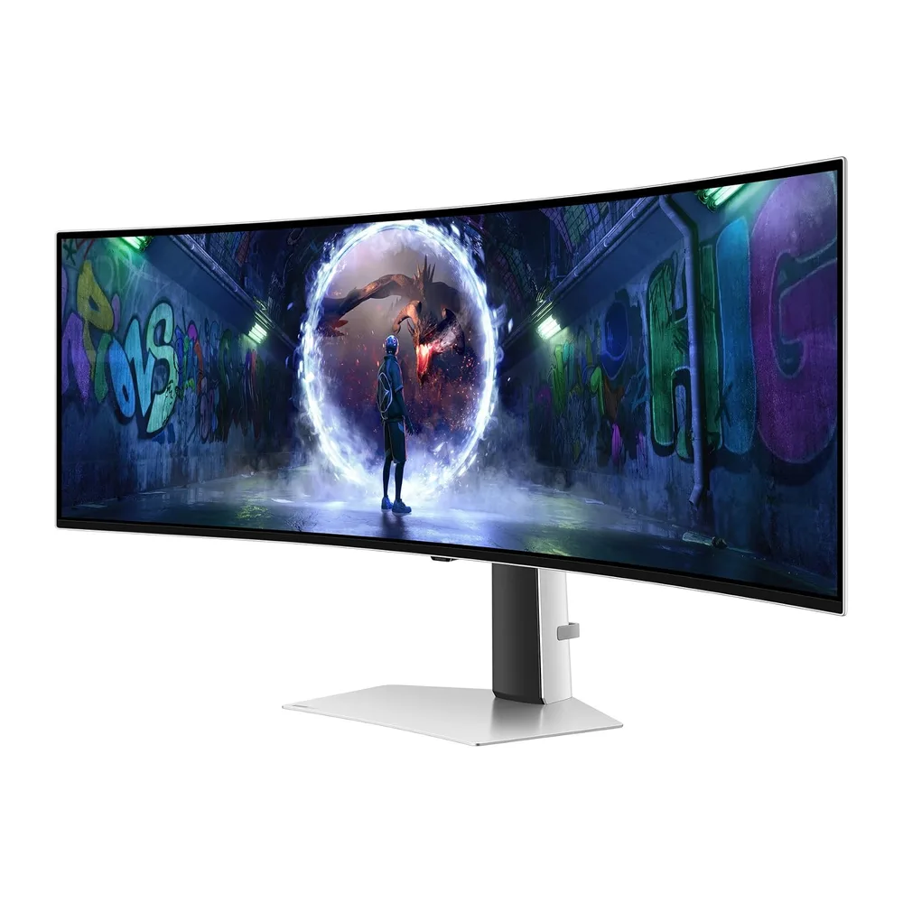 Samsung 49 Zoll Odyssey OLED G9 G93SD, DQHD (5.120 x 1.440), Gaming Monitor, PC Bildschirm, 240 Hz, OLED — 3