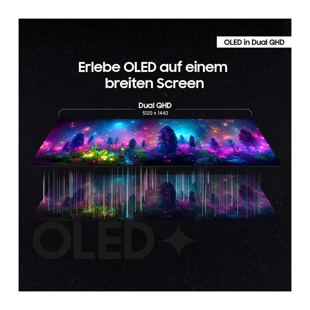 Samsung 49 Zoll Odyssey OLED G9 G93SD, DQHD (5.120 x 1.440), Gaming Monitor, PC Bildschirm, 240 Hz, OLED — 6
