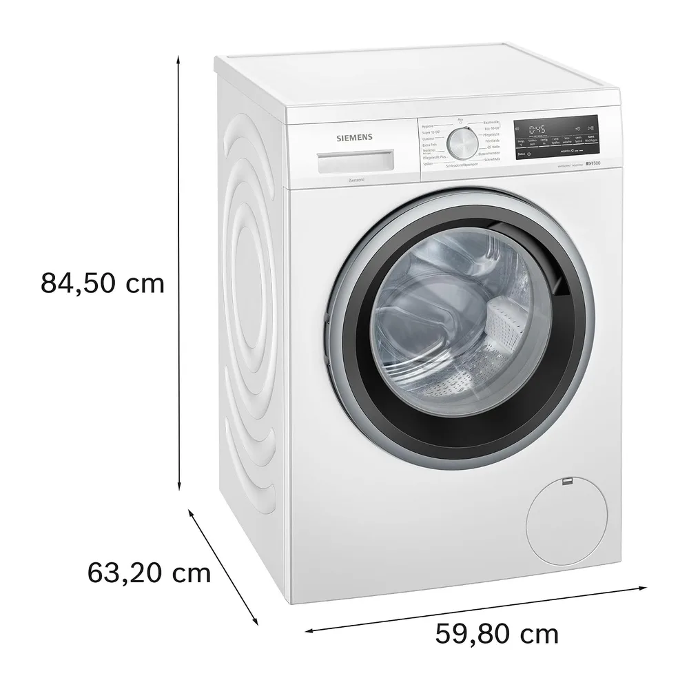 Siemens iQ500 Unterbaufähige Waschmaschine 8 kg 1400 UpM WU14UT71 [Energieklasse B] — 5