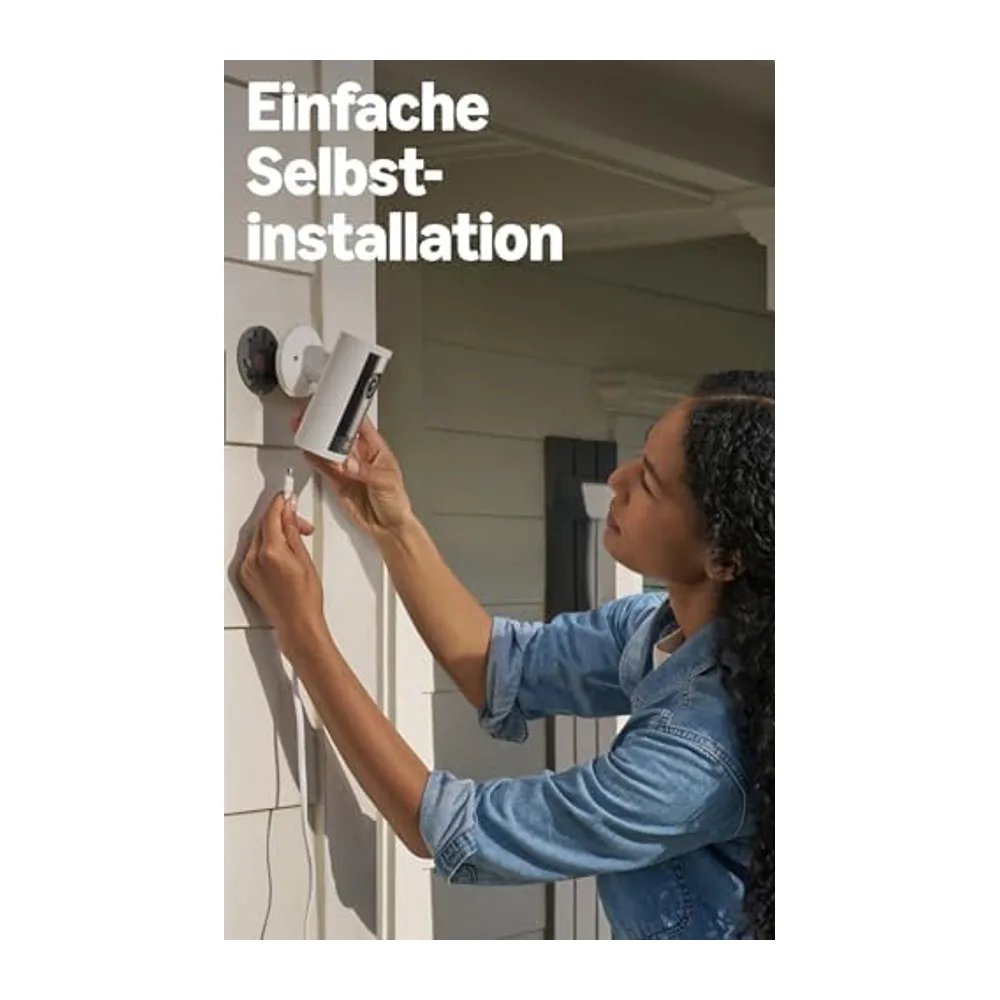 Ring Outdoor Camera 4K Pro, Außenkamera mit Netzstecker (neueste Generation), für dein Zuhause oder — 6