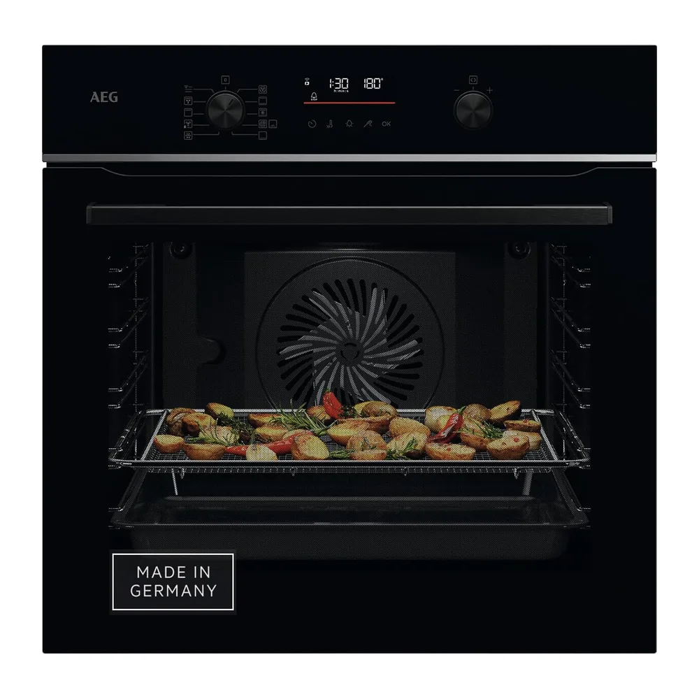 AEG 6 Wifi Einbaubackofen, Stiftung Warentest gut 2,2 SenseCook, TS6PB50WAB [Energieklasse A+]