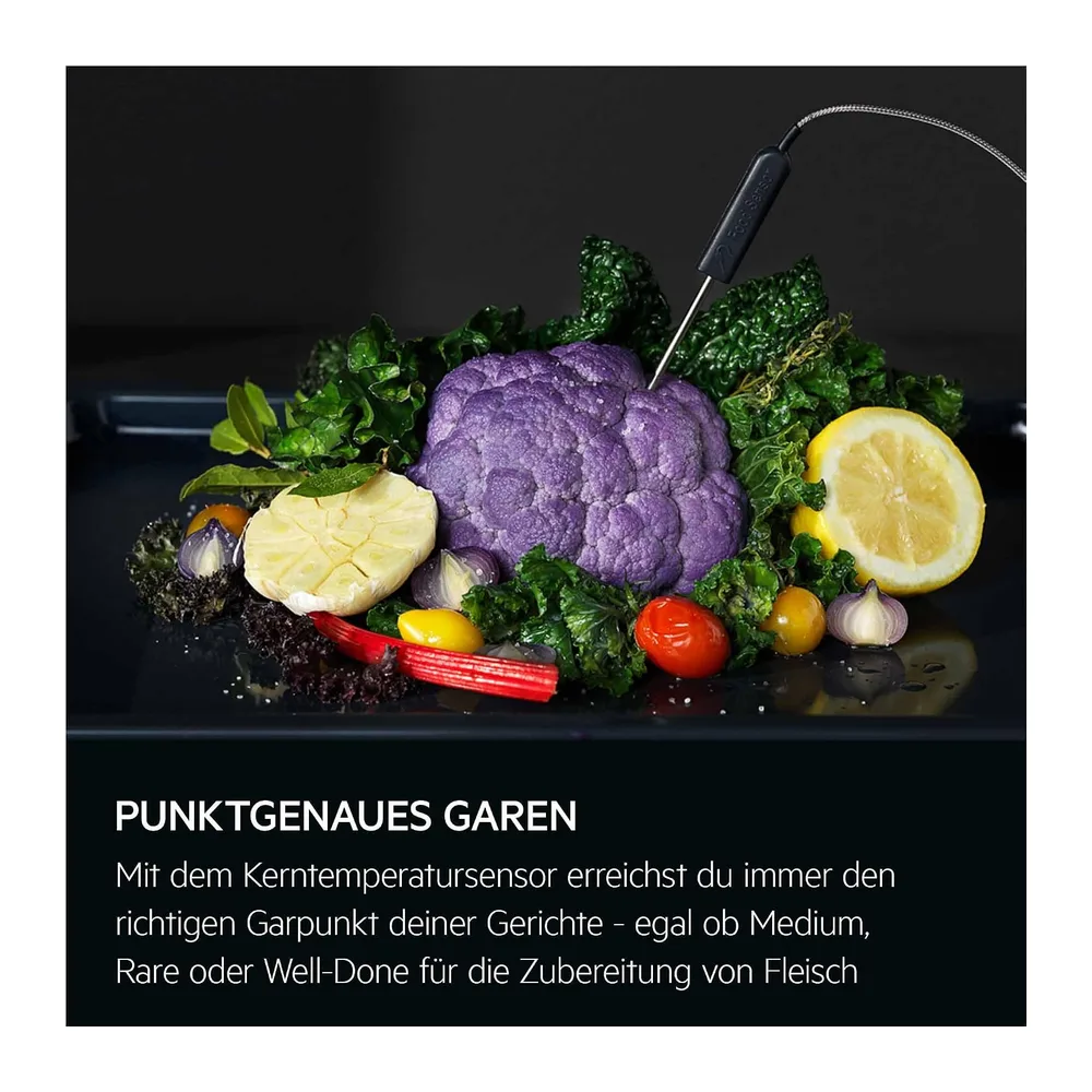AEG 6 Wifi Einbaubackofen, Stiftung Warentest gut 2,2 SenseCook, TS6PB50WAB [Energieklasse A+] — 6