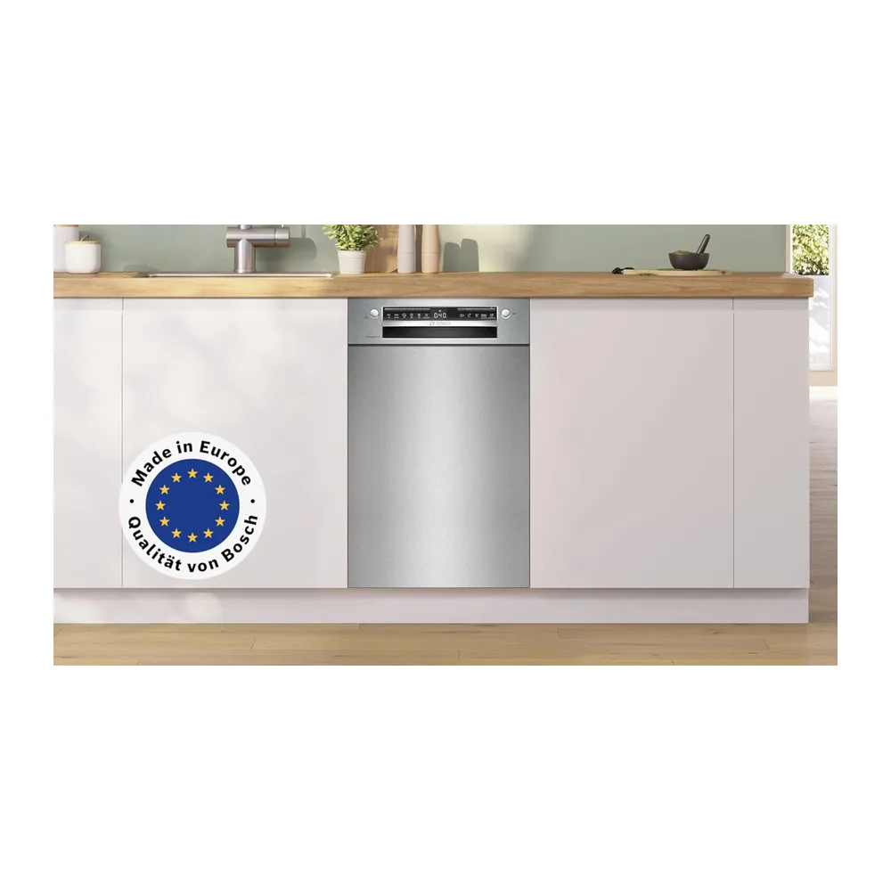 Bosch SPU4HMS10E, Serie 4, Smarter Unterbau-Geschirrspüler 45 cm, Besteckschublade, Extra Trocknen, — 2