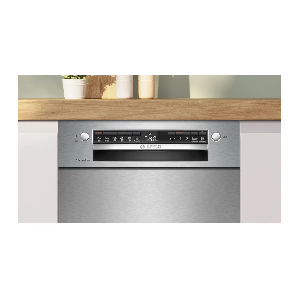 Bosch SPU4HMS10E, Serie 4, Smarter Unterbau-Geschirrspüler 45 cm, Besteckschublade, Extra Trocknen, — 3
