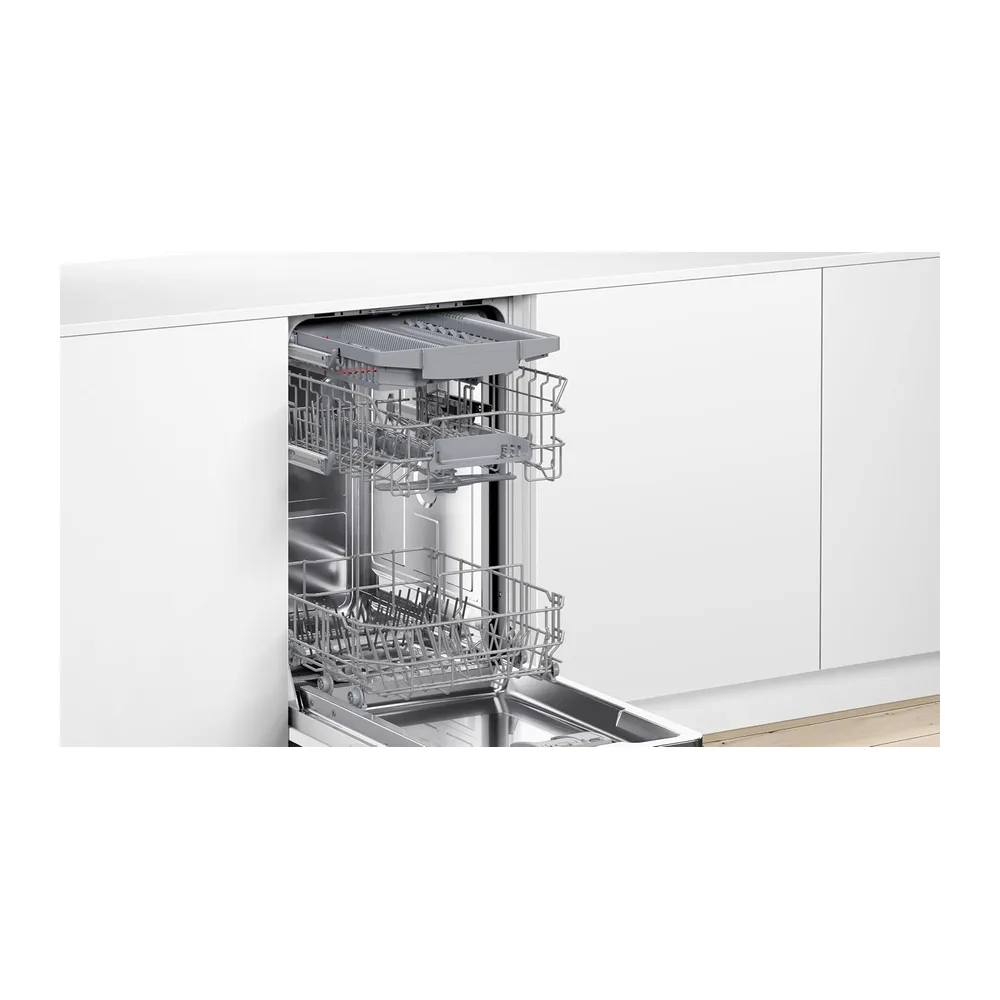Bosch SPU4HMS10E, Serie 4, Smarter Unterbau-Geschirrspüler 45 cm, Besteckschublade, Extra Trocknen, — 4