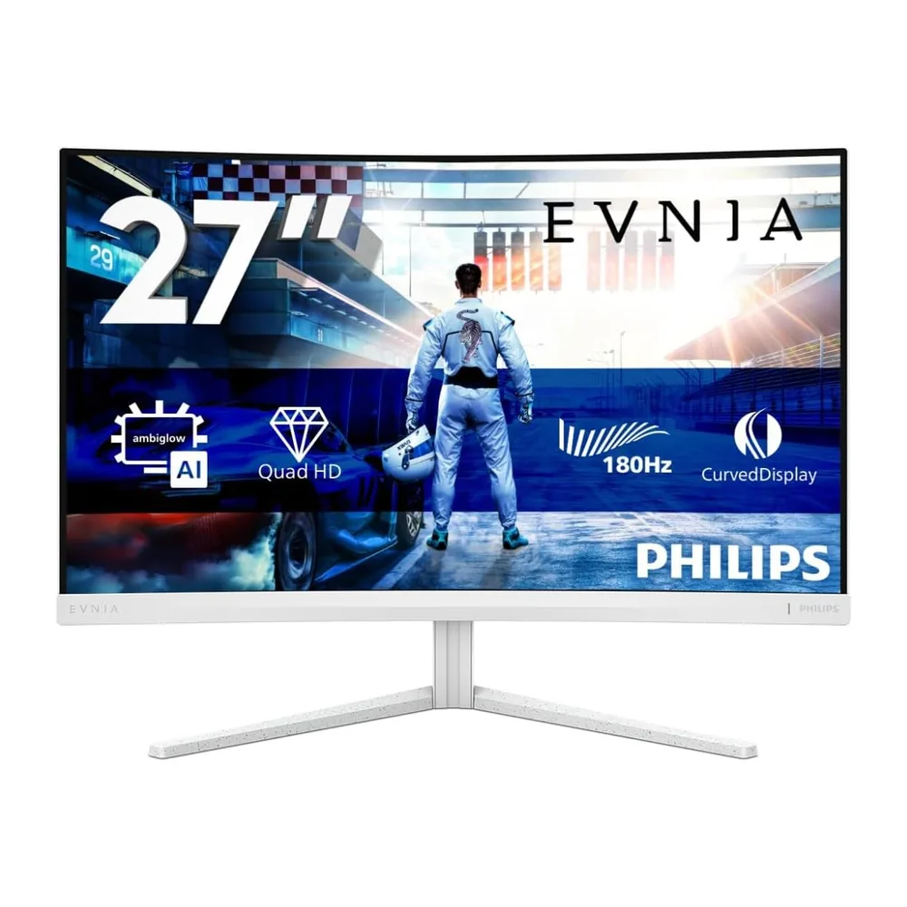 Philips Evnia 27M2C5501-27 Zoll Quad HD Curved Gaming Monitor — 2
