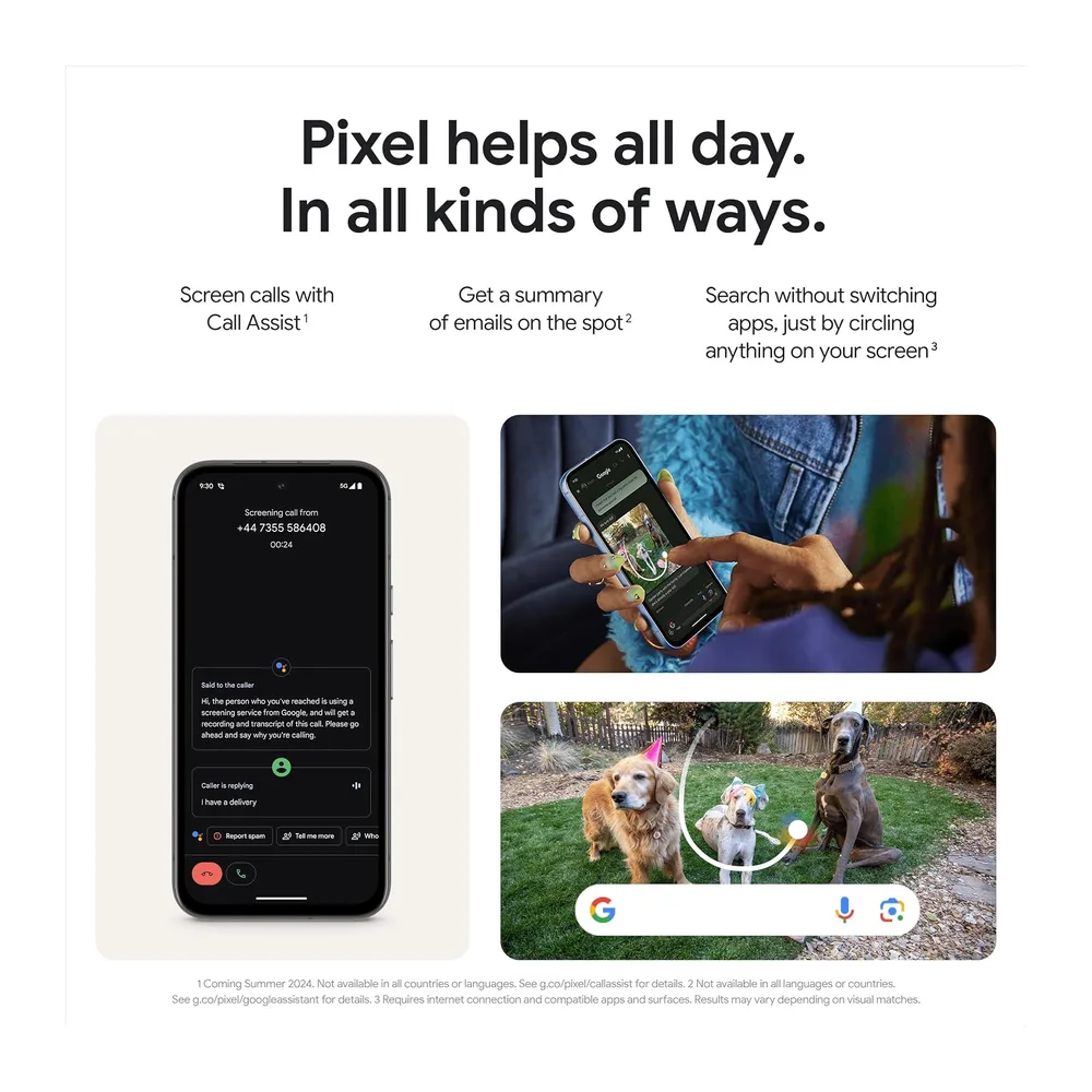 Google Pixel 8a: Android-Smartphone ohne SIM-Lock mit fortschrittlicher Pixel-Kamera — 5