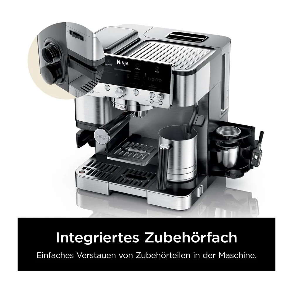 Ninja Luxe Premier 3-in-1-Kaffeemaschine mit Mahlwerk — 3