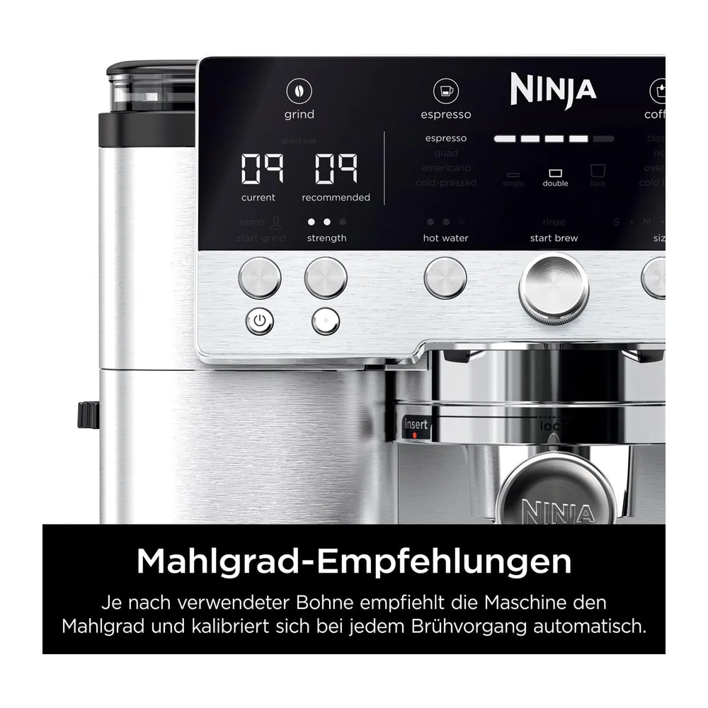 Ninja Luxe Premier 3-in-1-Kaffeemaschine mit Mahlwerk — 5