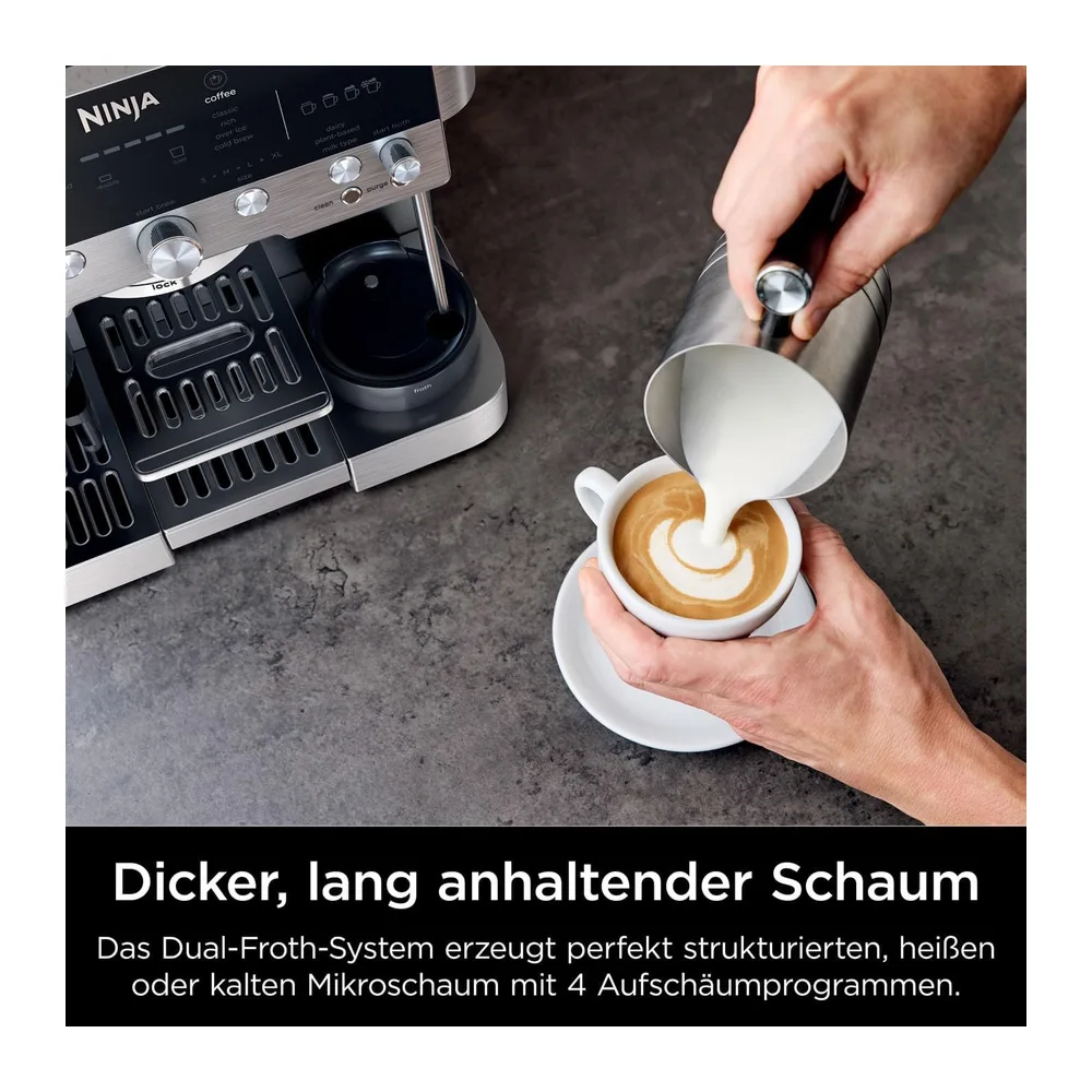 Ninja Luxe Premier 3-in-1-Kaffeemaschine mit Mahlwerk — 6