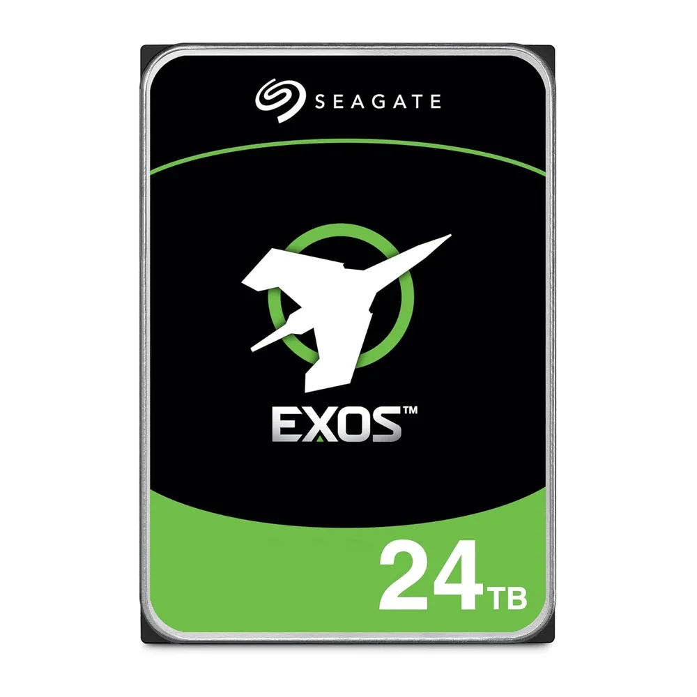 Seagate EXOS X24 24TB Interne Festplatte 3.5 Zoll SATA 3 Gbit/s 512 MB