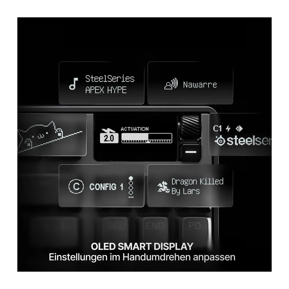 SteelSeries APEX PRO TKL Gen-3-Gaming-Tastatur — 4