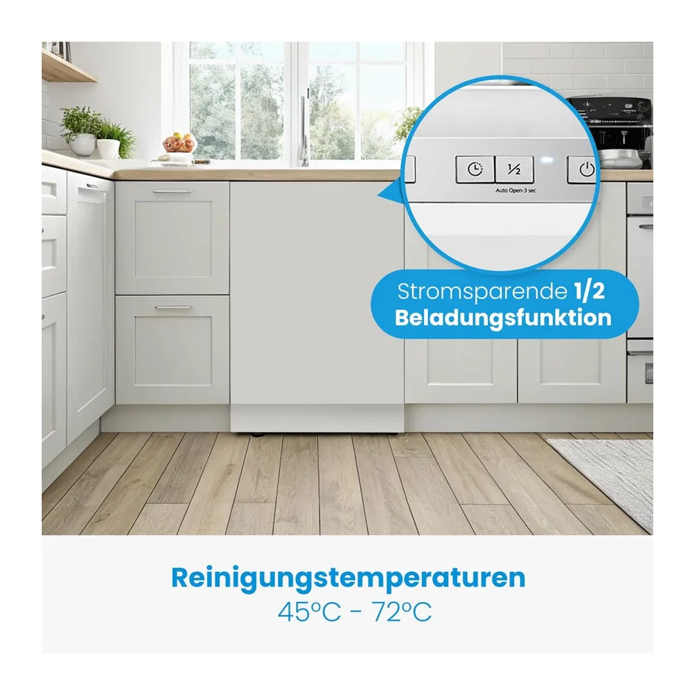 Bomann® Geschirrspüler 45 cm vollintegrierbar — 4