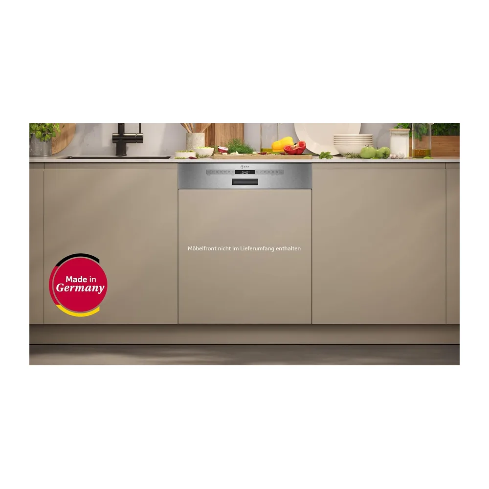 NEFF N 50 Smarter Teilintegrierter Geschirrspüler 60 cm S145EAS16E [Energieklasse A] — 2