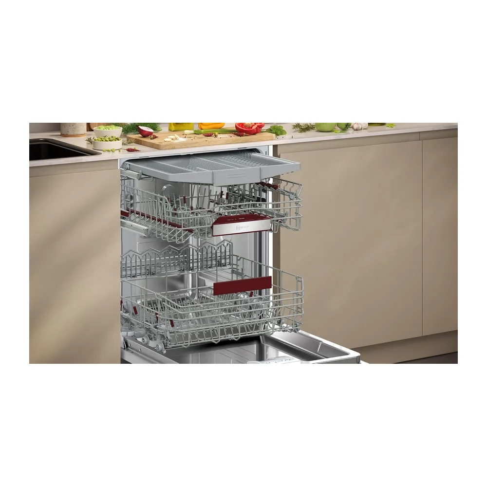 NEFF N 50 Smarter Vollintegrierter XXL Geschirrspüler 60 cm S255ECX15E [Energieklasse A] — 3