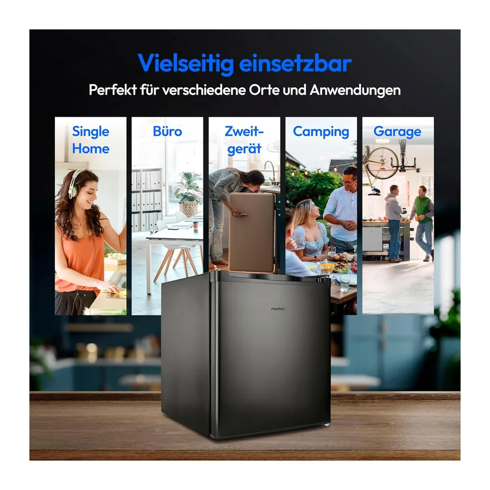 MEDION Mini Gefrierschrank (33 Liter Nutzinhalt — 4