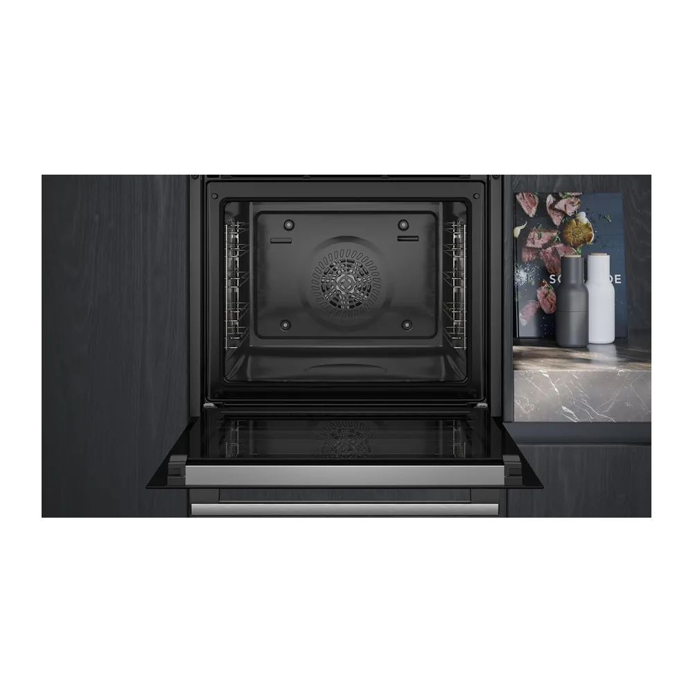 Siemens iQ300 Einbau-Backofen 60 x 60 cm Edelstahl airFry HB572ABS3 [Energieklasse A+] — 5