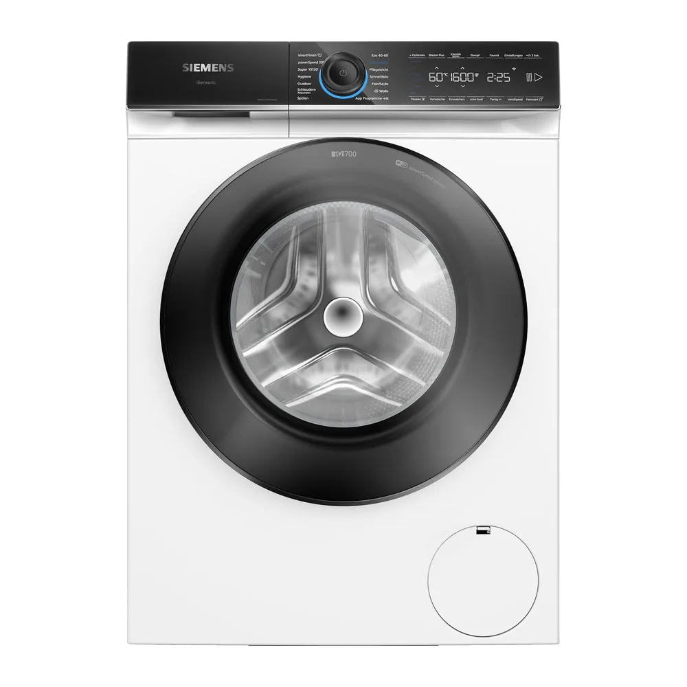 Siemens iQ700 Smarte Waschmaschine 10 kg 1600 UpM WG56B2041 [Energieklasse A]