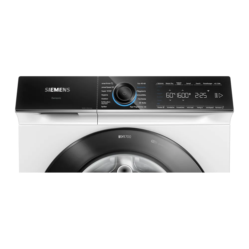Siemens iQ700 Smarte Waschmaschine 10 kg 1600 UpM WG56B2041 [Energieklasse A] — 3