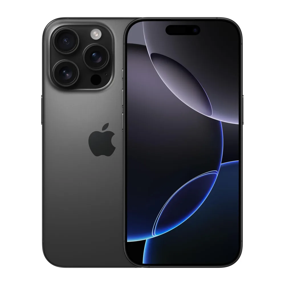 Apple iPhone 16 Pro, 128GB, Titan Schwarz (Generalüberholt)