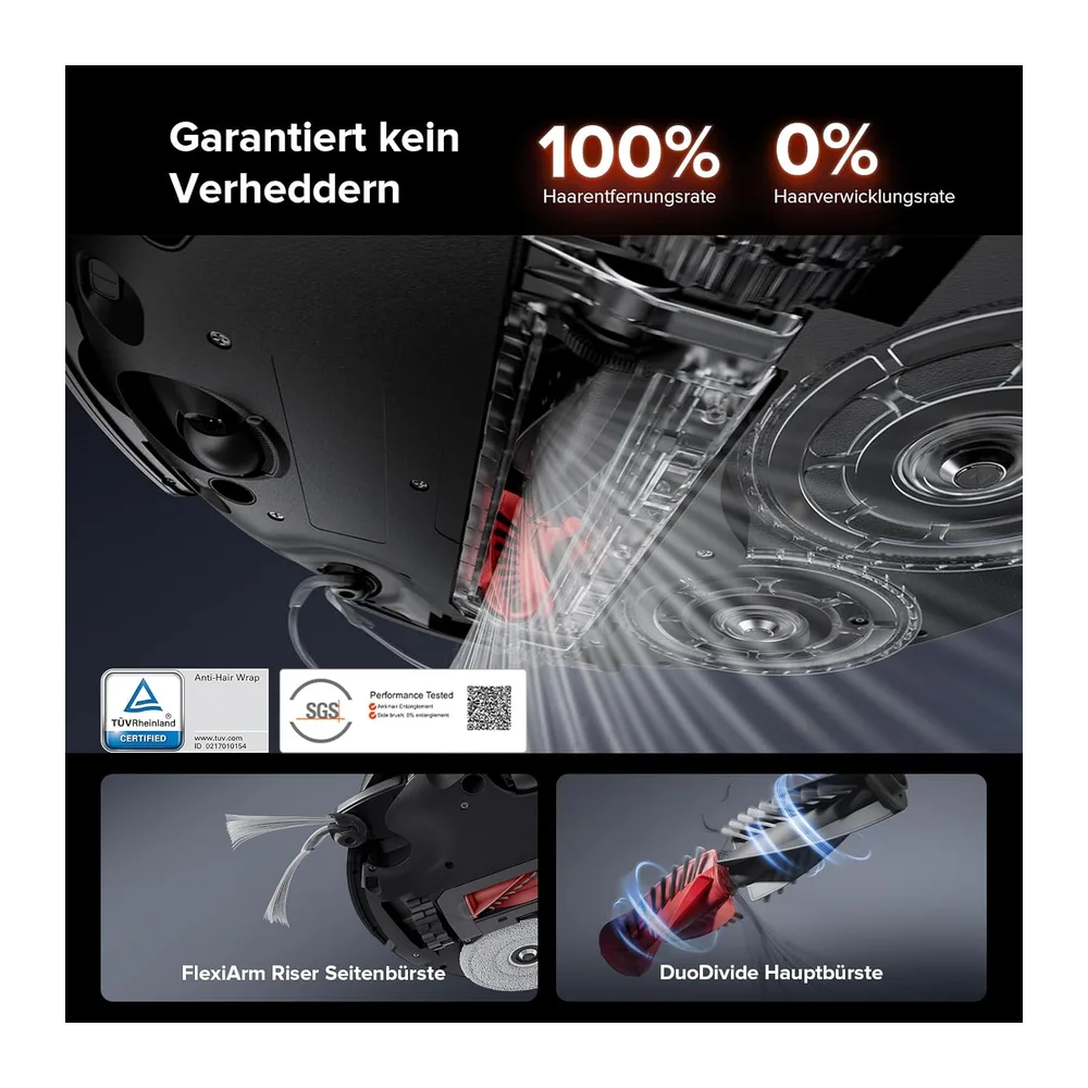 roborock Saros 10R Saugroboter mit Wischfunktion&angebbarem Wischmopp — 6