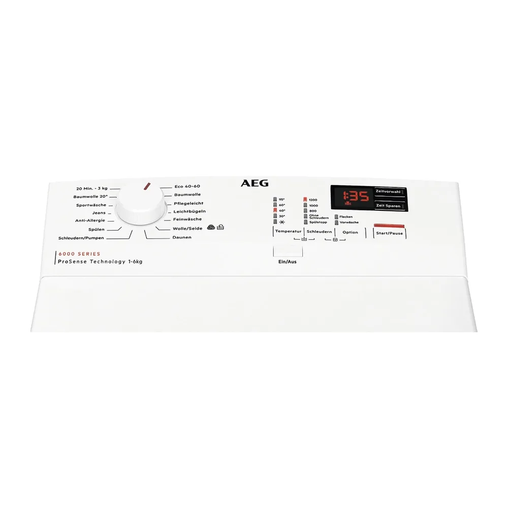 AEG Serie 6000 Waschmaschine Toplader 40 cm — 2