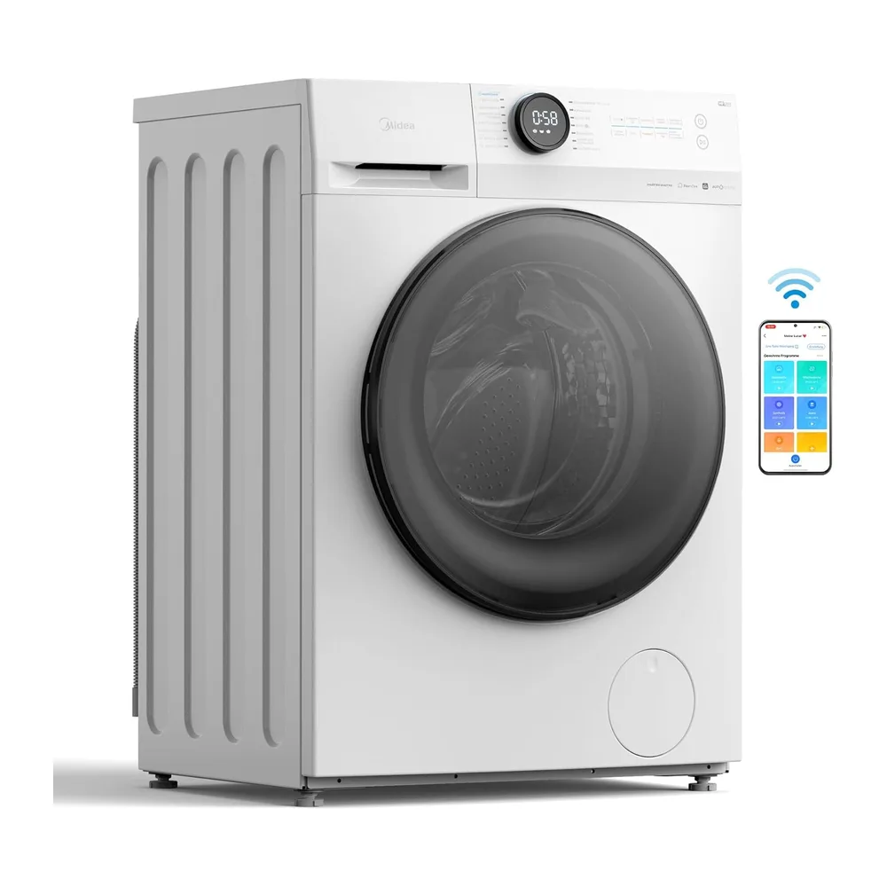 Midea Waschtrockner 8/6kg Waschen/Trocknen Inverter Motor MF200D86WB-14DAS [Energieklasse D] — 5