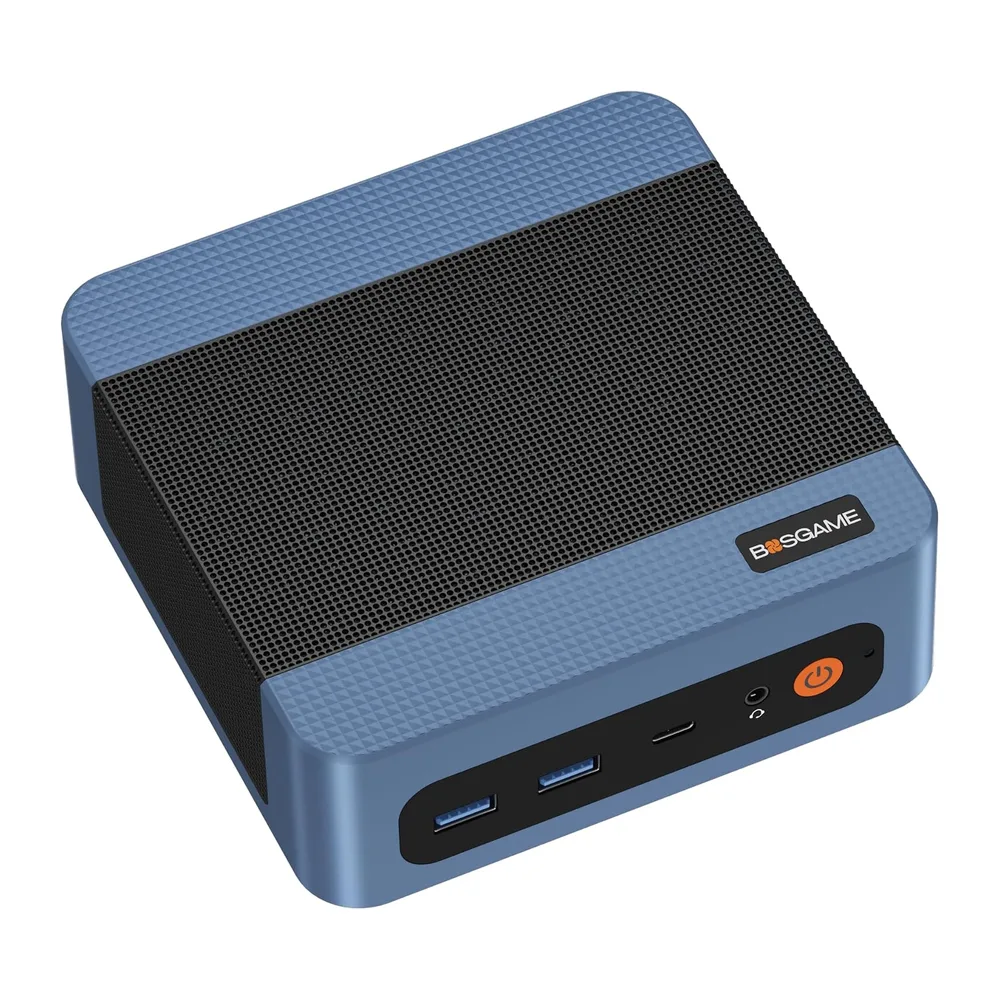 BOSGAME E5 Plus Mini PC, Ryzen 5400U (bis zu 4,0 GHz), 8GB DDR4, 256GB SSD
