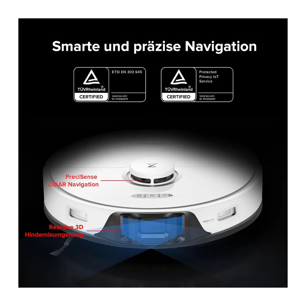 roborock S8 Pro Ultra Saugroboter mit Wischfunktion Absaugstation — 5
