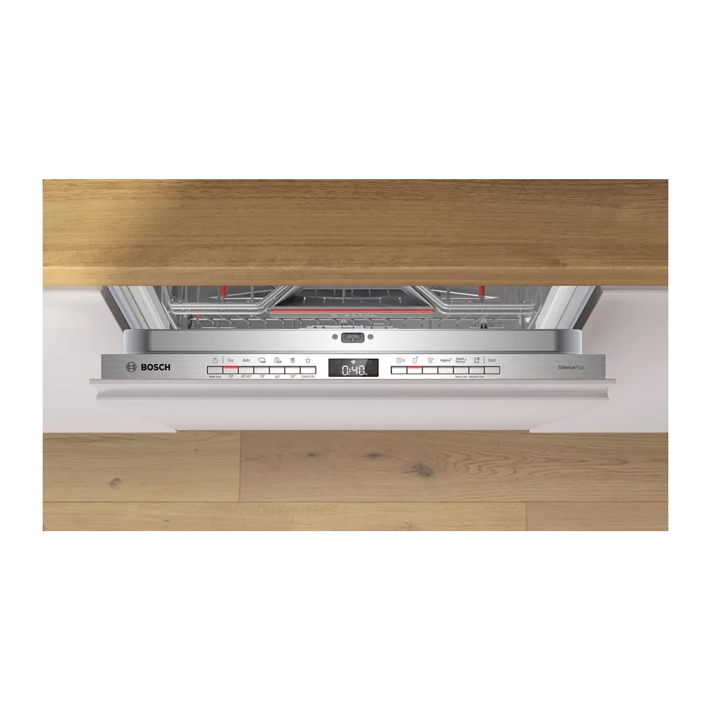 Bosch SBV4ECX32E, Serie 4, Smarter XXL-Geschirrspüler Vollintegriert 60 cm, Besteckschublade, Made in Germany — 3
