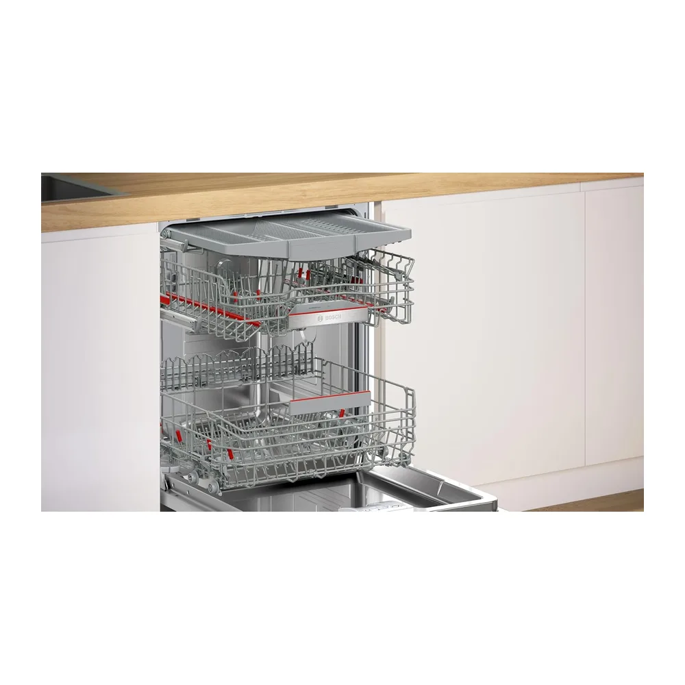 Bosch SBV4ECX32E, Serie 4, Smarter XXL-Geschirrspüler Vollintegriert 60 cm, Besteckschublade, Made in Germany — 4