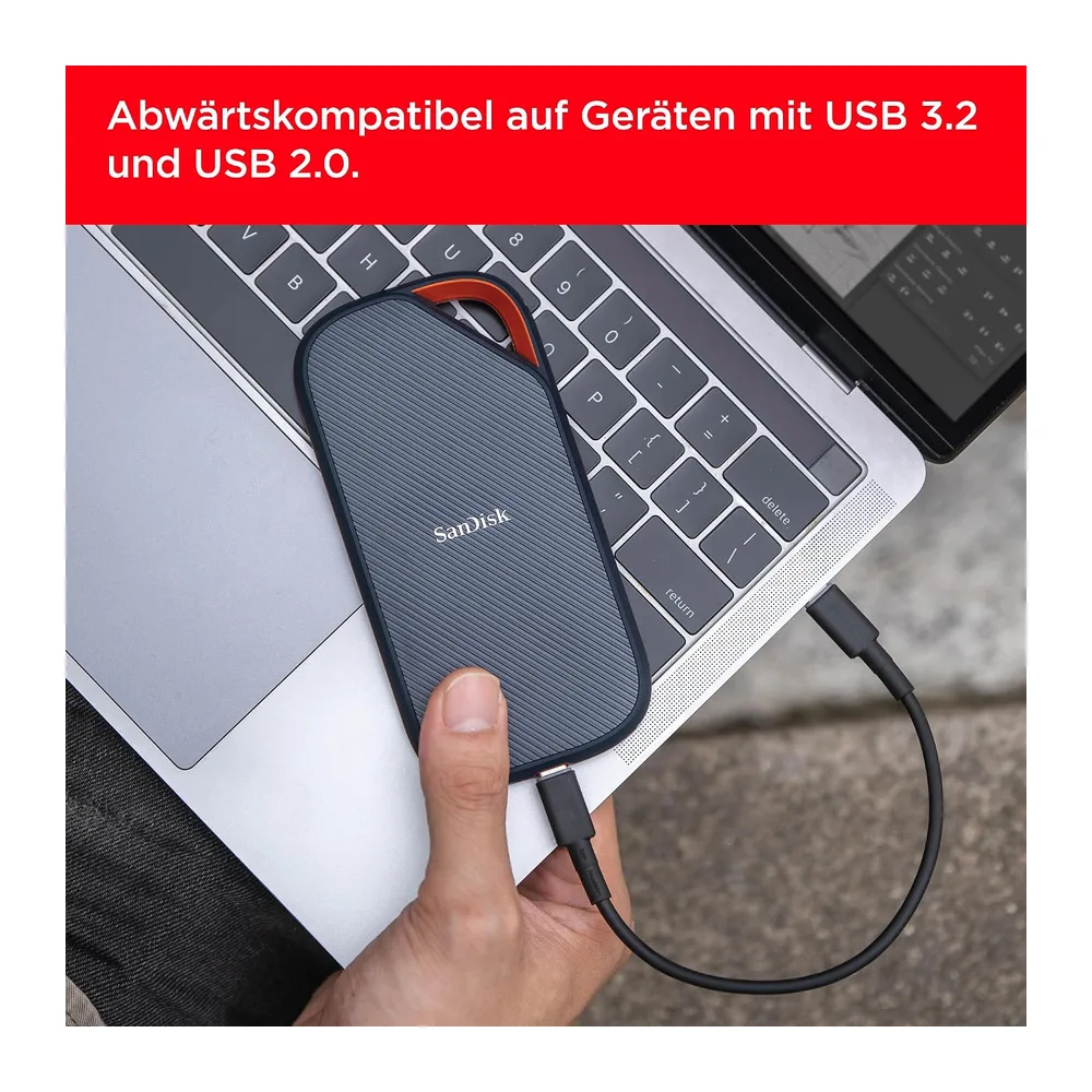 SanDisk Extreme PRO mit USB4 4 TB (portable SSD — 3