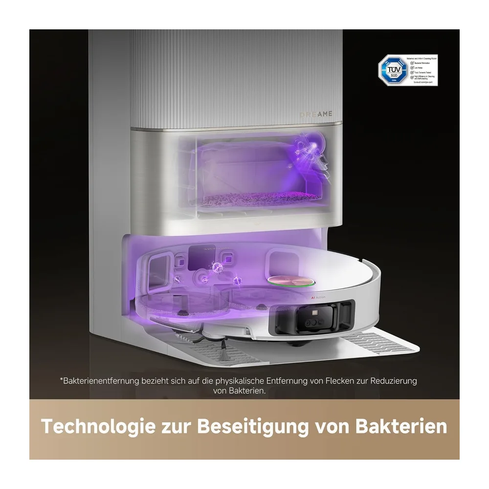 dreame X50 Ultra Complete Saugroboter mit Wischfunktion,20.000 Pa — 6
