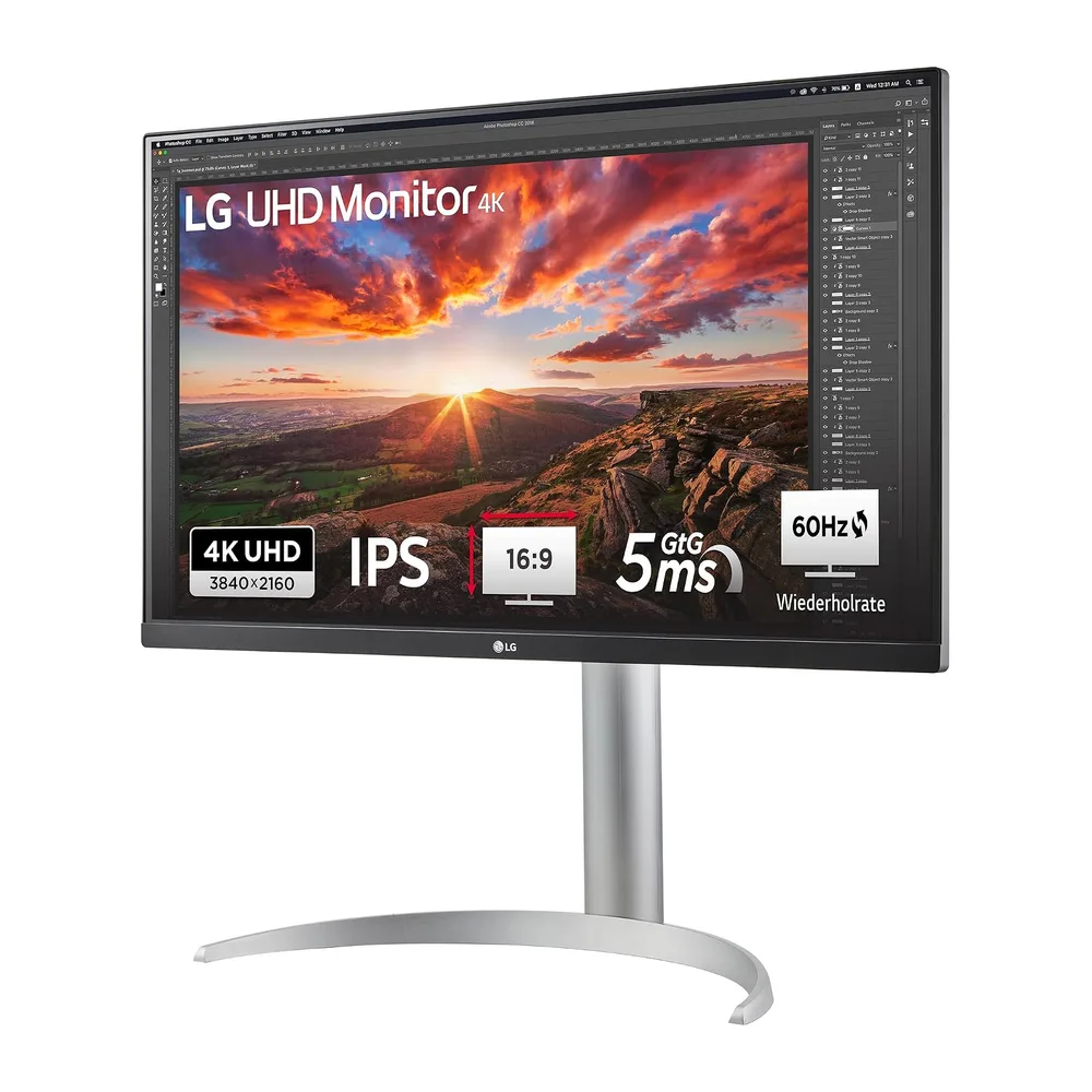 LG 27UP650K-W.AEU (27 Zoll) 4K UHD IPS Monitor