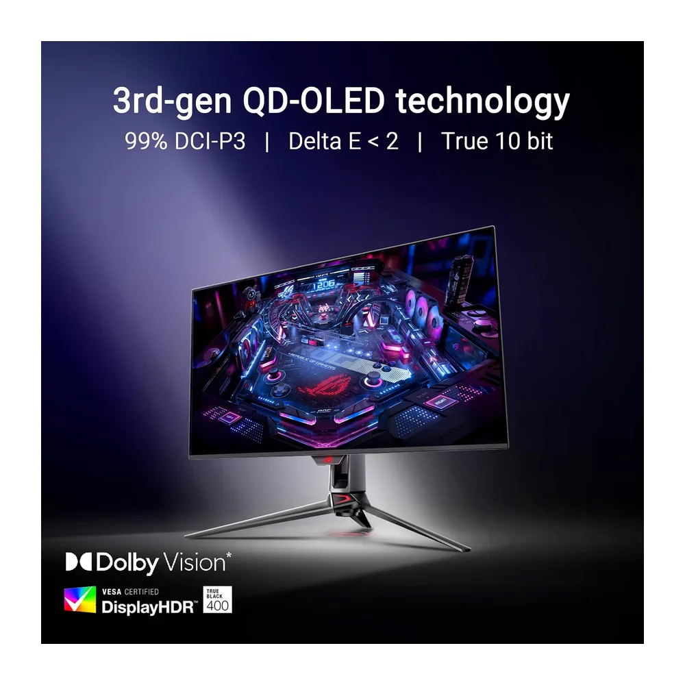 ASUS ROG Swift PG32UCDMR 32 Zoll 4K QD-OLED Gaming Monitor — 2