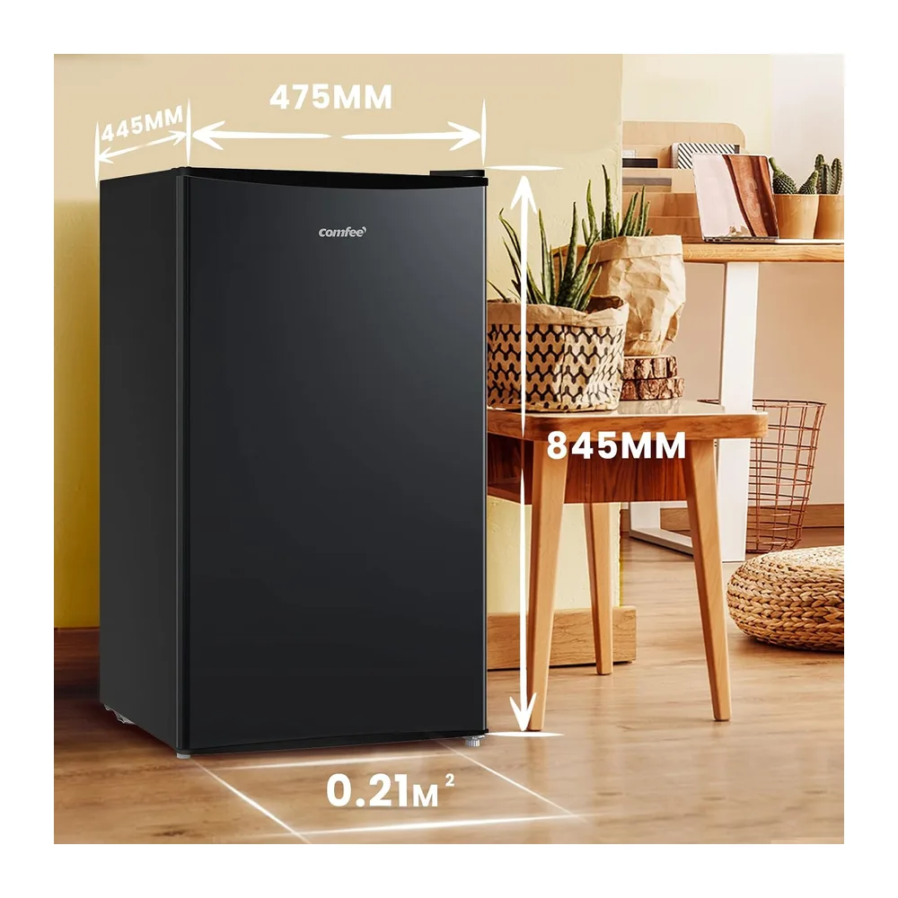 Comfee 80L Kühlschränke mit Gefrierfach, EEK D, 39dB,Inverter‑Kompressor [Energieklasse D] — 3