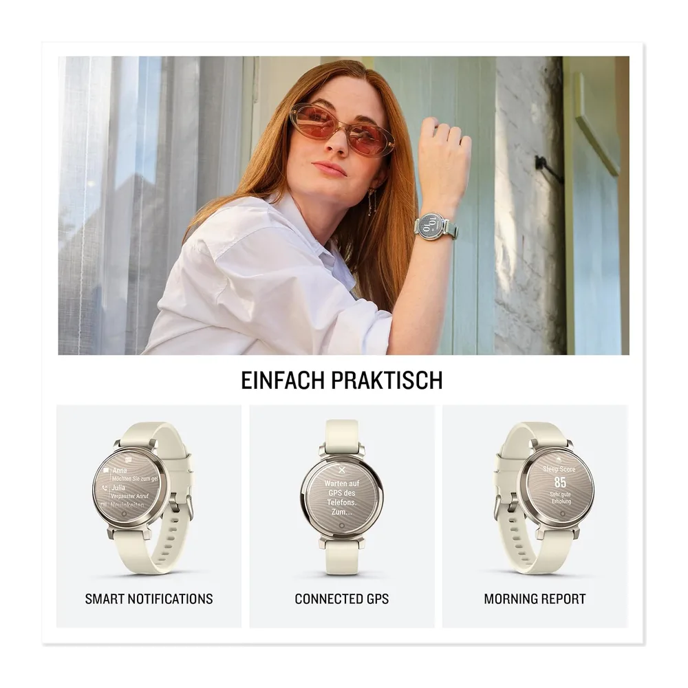 Garmin Lily 2 [renewed] - modische Smartwatch mit hochwertiger Lünette, 2,54cm Touchdisplay, bis zu 5 Tage — 4