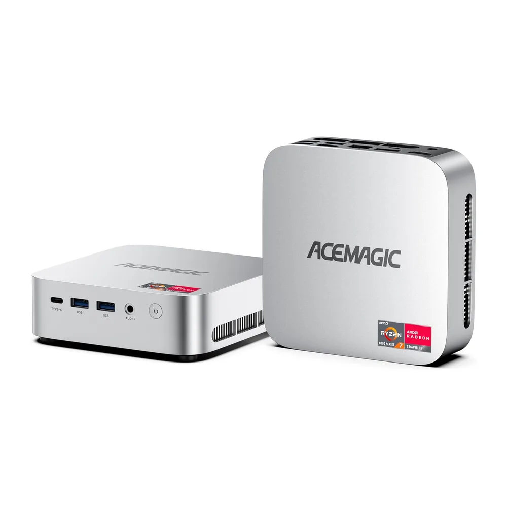 ACEMAGIC M1 Mini PC, AMD Ryzen 7 7735HS(8C/16T),16GB LPDDR5 512GB MVME SSD