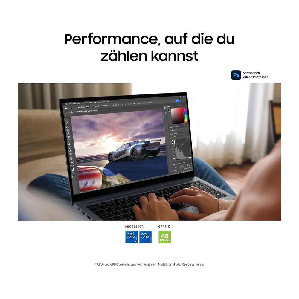 Samsung Galaxy Book4 Notebook, 15,6-Zoll-Display, Intel Core i3-Prozessor, 8 GB RAM, Laptop mit 256 GB — 2