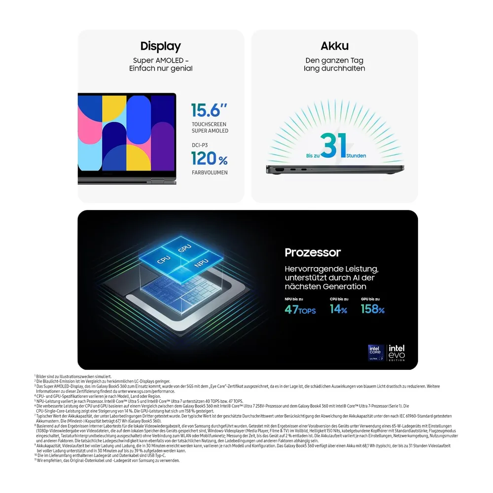 Samsung Galaxy Book5 360 15,6" 2-in-1-Laptop — 5