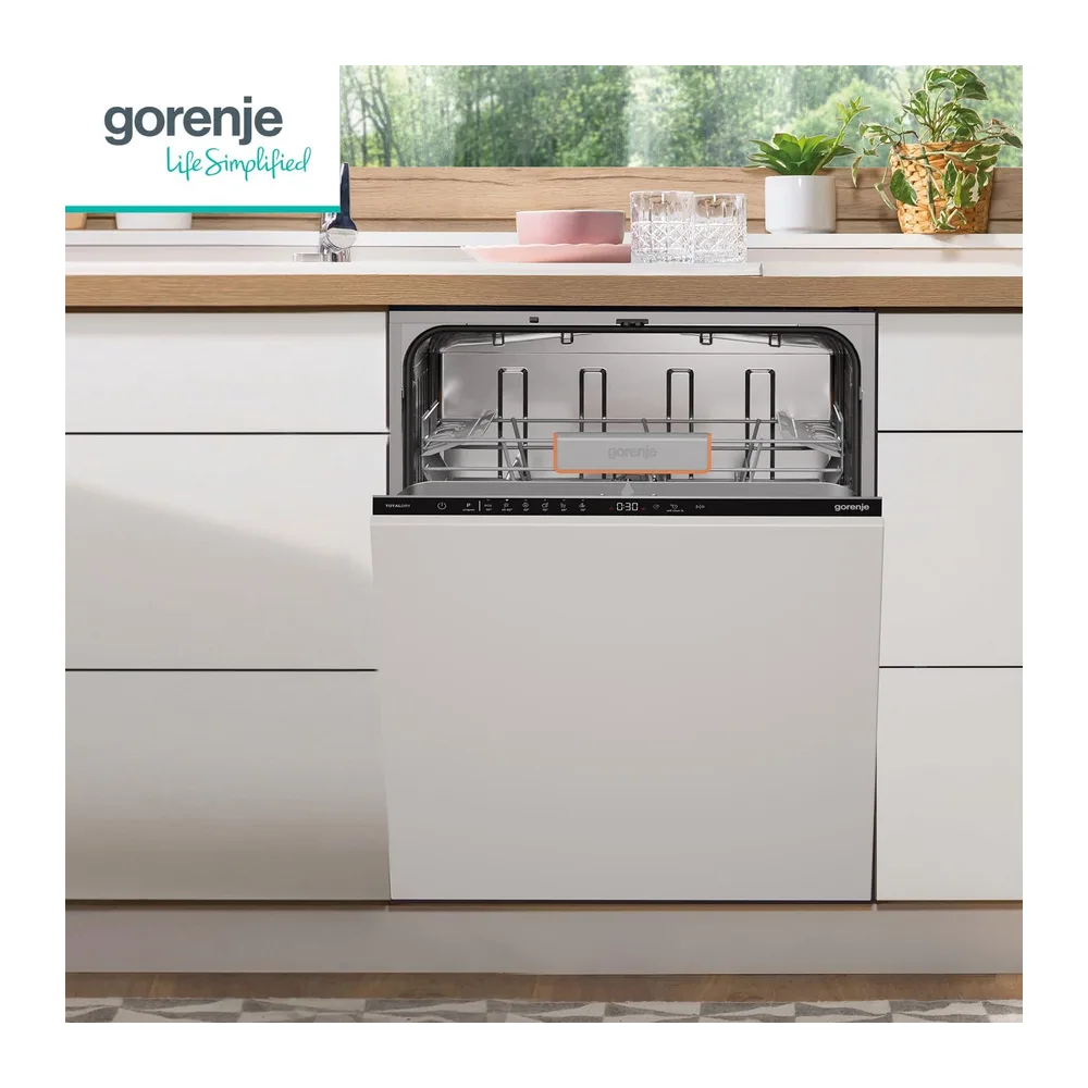 Gorenje GV642C65 Geschirrspüler/Einbaugerät FRONT NICHT ENTHALTEN/Made in EU/60 breite/14 Maßgedecke/6 — 6