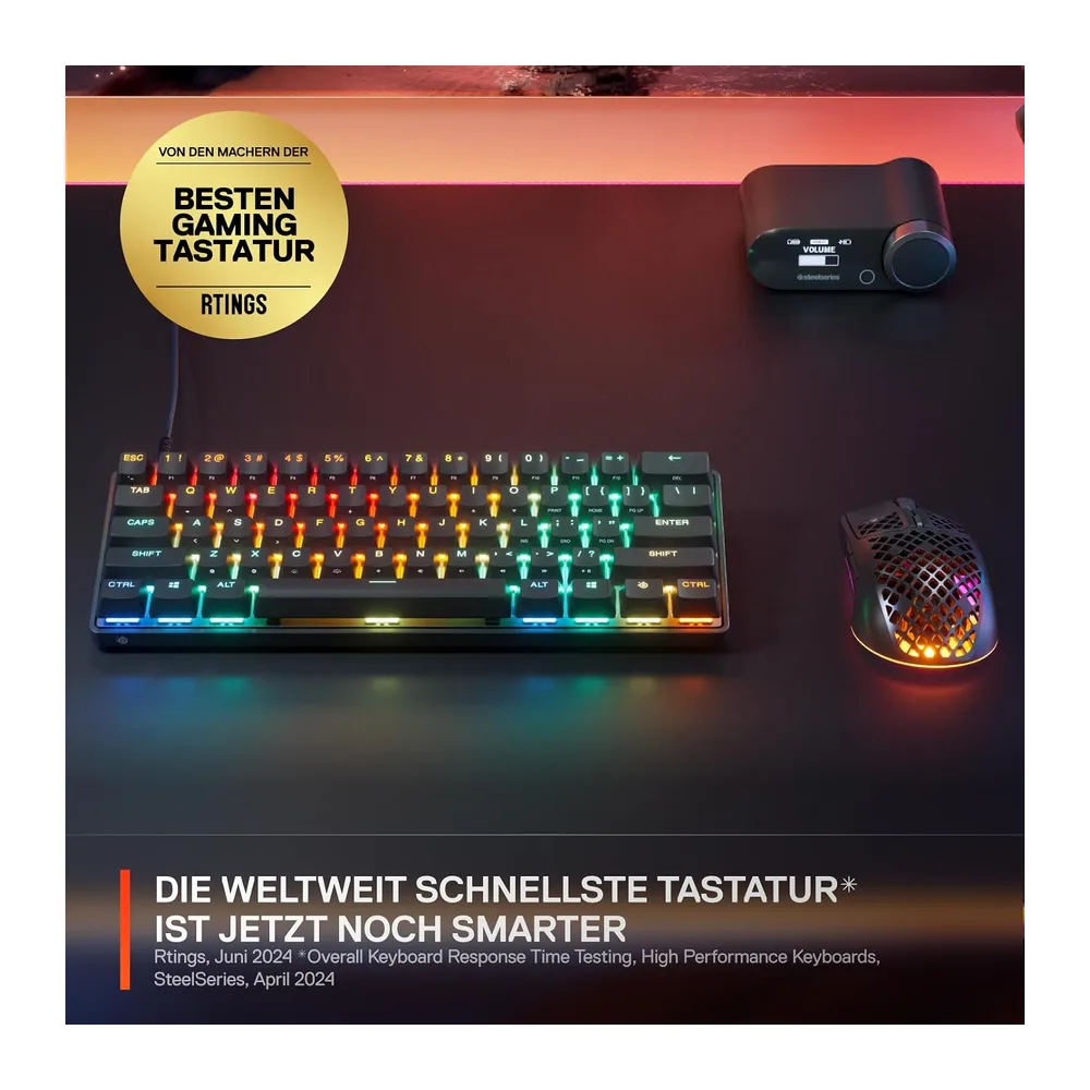SteelSeries Apex Pro Mini Gen 3 Gaming Tastatur 60 Prozent — 2